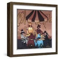 Ladies at Lunch-Jeff Williams-Framed Giclee Print