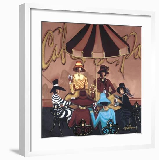 Ladies at Lunch-Jeff Williams-Framed Giclee Print