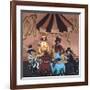 Ladies at Lunch-Jeff Williams-Framed Giclee Print