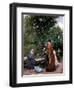 Ladies at the Bois De Boulogne, Paris-Francesco Miralles Galaup-Framed Giclee Print