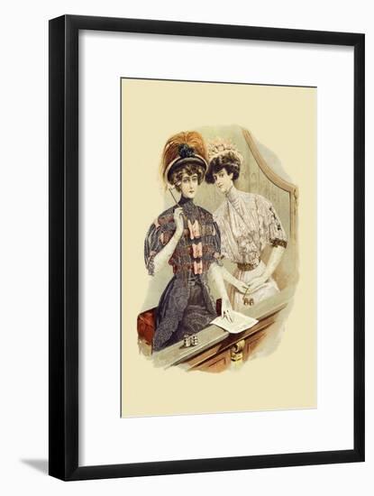 Ladies at the Theatre-null-Framed Art Print