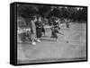 Ladies Bowling Club-null-Framed Stretched Canvas