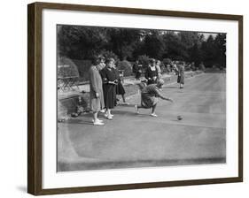 Ladies Bowling Club-null-Framed Photographic Print