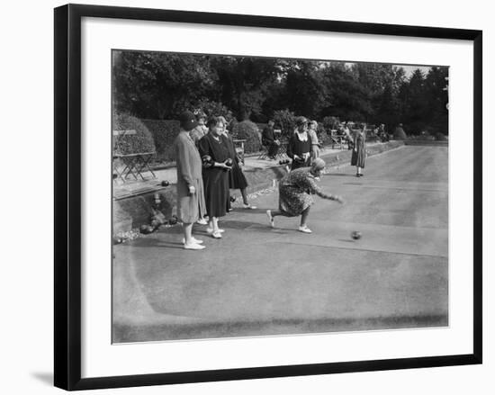 Ladies Bowling Club-null-Framed Photographic Print