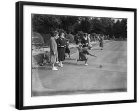 Ladies Bowling Club-null-Framed Photographic Print