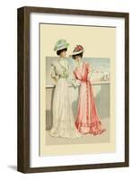 Ladies by the Sea-null-Framed Art Print