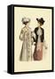 Ladies Chatting-null-Framed Stretched Canvas