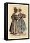 Ladies' Conversation-null-Framed Stretched Canvas