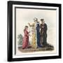 Ladies Costume Henry III-Charles Hamilton Smith-Framed Art Print