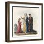 Ladies Costume Henry III-Charles Hamilton Smith-Framed Art Print