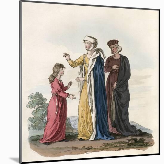 Ladies Costume Henry III-Charles Hamilton Smith-Mounted Art Print