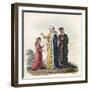 Ladies Costume Henry III-Charles Hamilton Smith-Framed Art Print