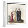 Ladies Costume Henry III-Charles Hamilton Smith-Framed Art Print