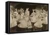 Ladies Dancing with Violins-null-Framed Stretched Canvas