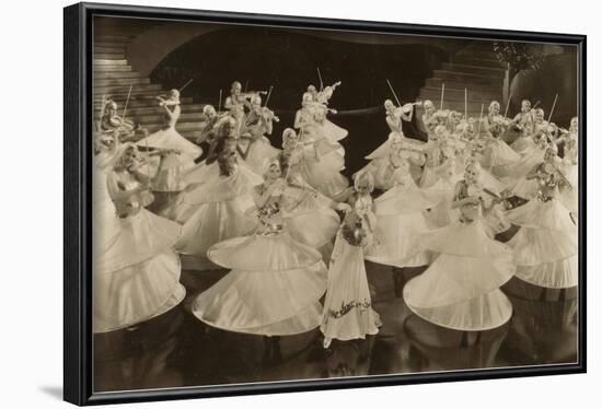 Ladies Dancing with Violins-null-Framed Art Print