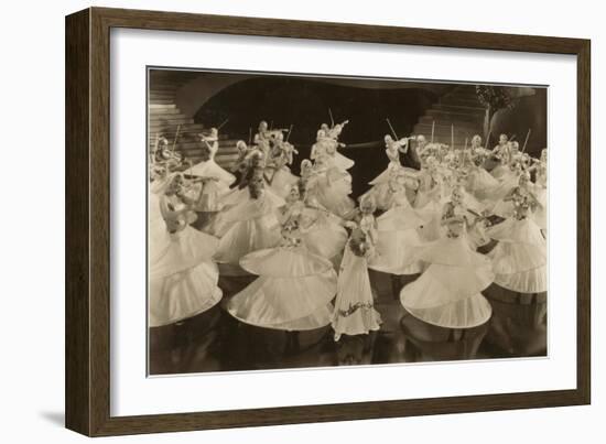 Ladies Dancing with Violins-null-Framed Art Print