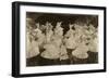 Ladies Dancing with Violins-null-Framed Art Print