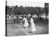 Ladies' Doubles Match at Wimbledon-null-Stretched Canvas