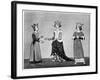 Ladies' Dress, 14th Century-null-Framed Giclee Print