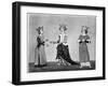 Ladies' Dress, 14th Century-null-Framed Giclee Print