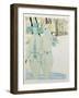 Ladies' Fashion, Illustration from a German Magazine, 1922-null-Framed Giclee Print