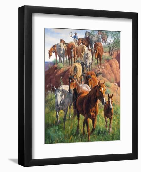 Ladies First-Jack Sorenson-Framed Art Print