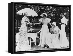 Ladies' Garden Party, 1934-null-Framed Stretched Canvas