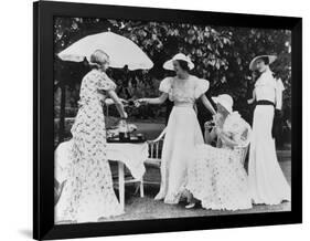 Ladies' Garden Party, 1934-null-Framed Photographic Print