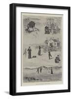 Ladies' Golf Championship at Portrush, Ireland-Joseph Holland Tringham-Framed Premium Giclee Print