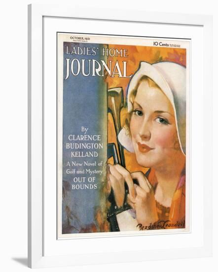 Ladies Home Journal, Golf Magazine, USA, 1930-null-Framed Giclee Print