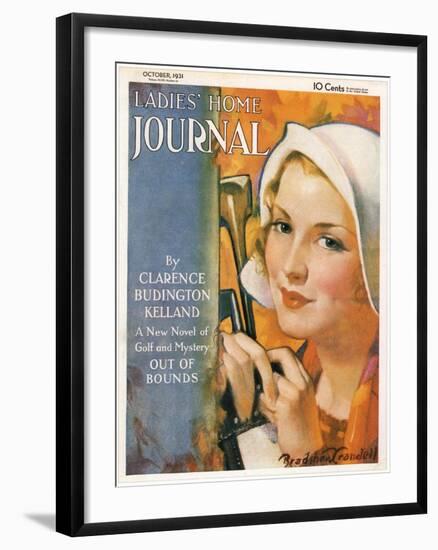 Ladies Home Journal, Golf Magazine, USA, 1930-null-Framed Giclee Print