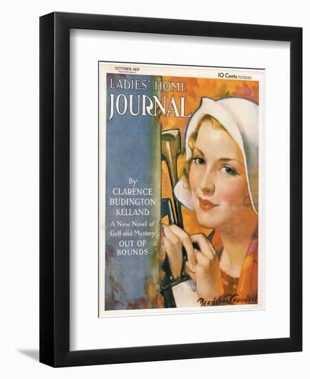 Ladies Home Journal, Golf Magazine, USA, 1930-null-Framed Premium Giclee Print