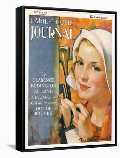 Ladies Home Journal, Golf Magazine, USA, 1930-null-Framed Stretched Canvas