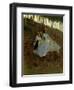 Ladies in Countryside-Tito Conti-Framed Giclee Print