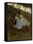 Ladies in Countryside-Tito Conti-Framed Stretched Canvas