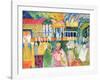 Ladies in Crinolines, 1909-Wassily Kandinsky-Framed Giclee Print