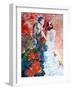 Ladies In Floral Dresses-Mary Smith-Framed Giclee Print