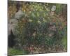 Ladies in Flowers, 1875-Claude Monet-Mounted Premium Giclee Print