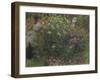 Ladies in Flowers, 1875-Claude Monet-Framed Giclee Print