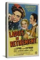 Ladies In Retirement, 1941, Directed by Charles Vidor-null-Stretched Canvas