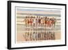 Ladies in Surf, Miami Beach, Florida-null-Framed Art Print