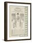 Ladies' Nightgown, Page from Frette Catalogue, 1911-null-Framed Giclee Print