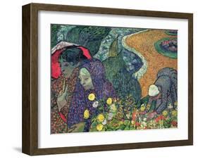 Ladies of Arles (Memories of the Garden at Etten), c.1888-Vincent van Gogh-Framed Giclee Print