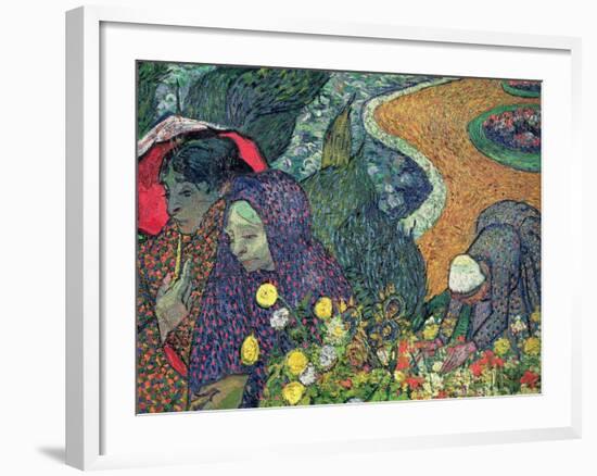 Ladies of Arles (Memories of the Garden at Etten), c.1888-Vincent van Gogh-Framed Giclee Print