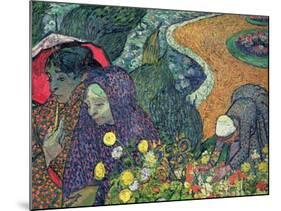 Ladies of Arles (Memories of the Garden at Etten), c.1888-Vincent van Gogh-Mounted Giclee Print