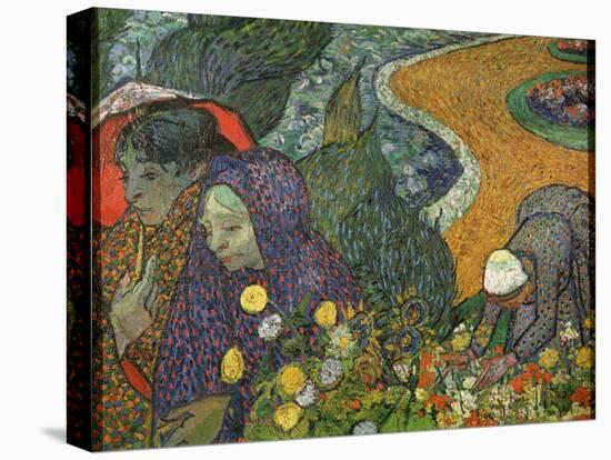 Ladies of Arles (Memory of the Garden at Ette), 1888-Vincent van Gogh-Stretched Canvas