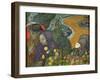 Ladies of Arles (Memory of the Garden at Ette), 1888-Vincent van Gogh-Framed Giclee Print