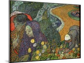 Ladies of Arles (Memory of the Garden at Ette), 1888-Vincent van Gogh-Mounted Giclee Print
