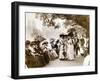 Ladies of Edwardian Society Take a Stroll in Hyde Park, 1905-null-Framed Premium Photographic Print