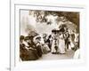 Ladies of Edwardian Society Take a Stroll in Hyde Park, 1905-null-Framed Photographic Print